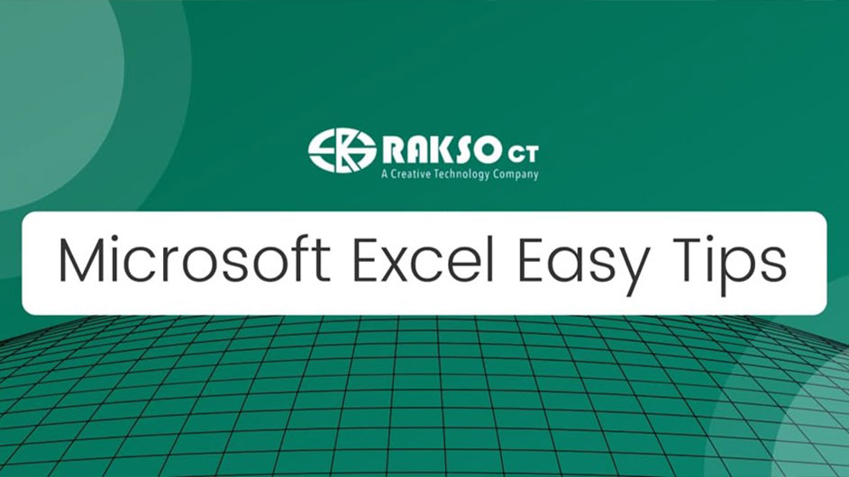 RaksoEdux: Microsoft Excel Easy Tips